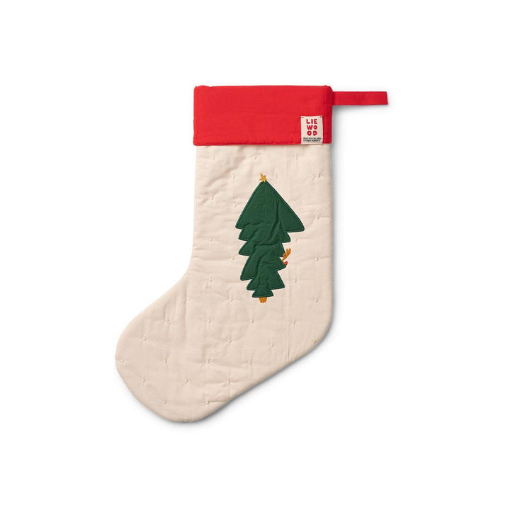 Liewood Basil Christmas Stocking - Holiday / Sandy-Storage-Holiday / Sandy-One size | Natural Baby Shower