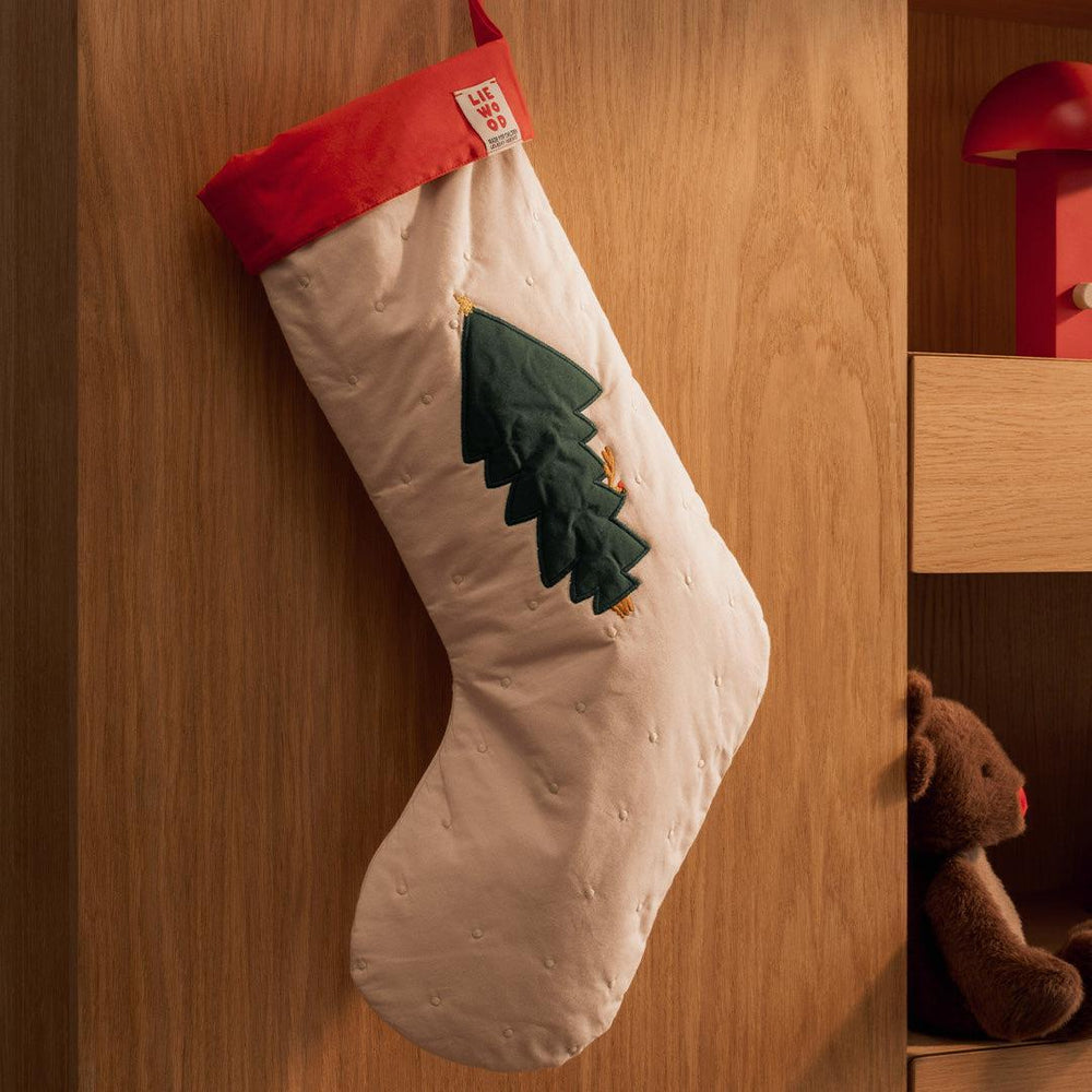Liewood Basil Christmas Stocking - Holiday / Sandy-Storage-Holiday / Sandy-One size | Natural Baby Shower