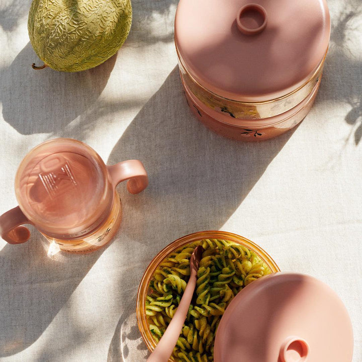 Liewood Beatrix Tableware Set - Peach / Sea Shell-Feeding Sets-Peach / Sea Shell- | Natural Baby Shower