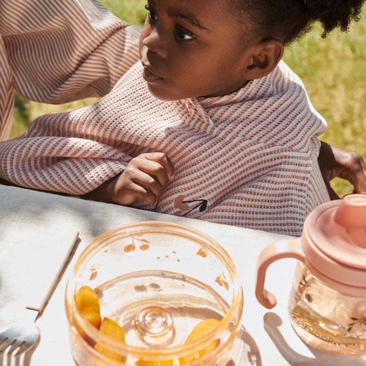Liewood Beatrix Tableware Set - Peach / Sea Shell-Feeding Sets-Peach / Sea Shell- | Natural Baby Shower