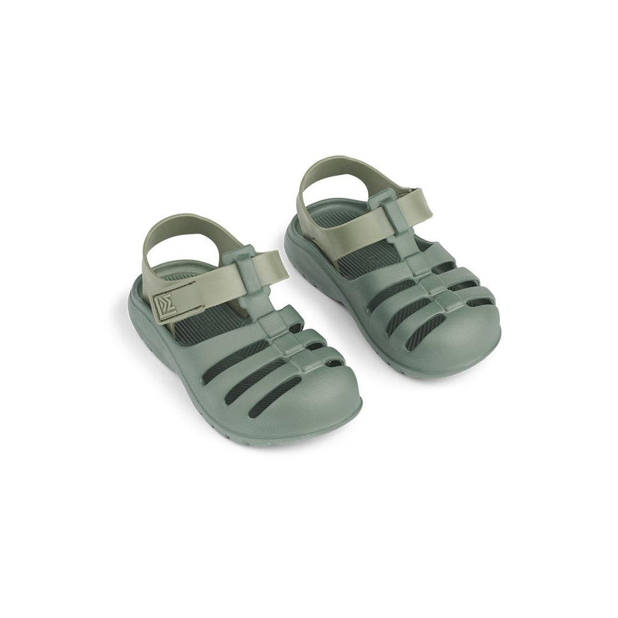 Liewood Beau Sandals - Tea - Faune Green-Sandals-Tea/Faune Green-19 | Natural Baby Shower