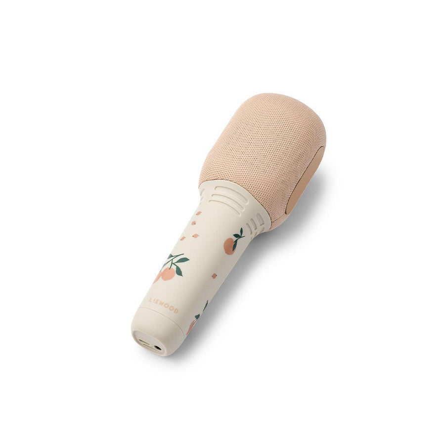 Liewood Beinta Karaoke Microphone - Peach / Sea Shell-Musical Instruments-Peach / Sea Shell-One size | Natural Baby Shower