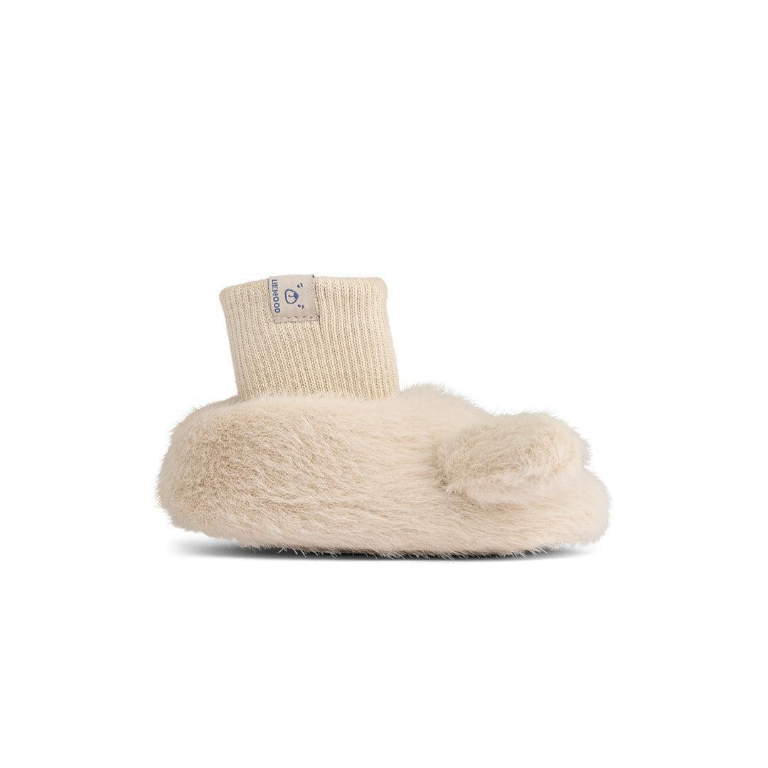 Liewood Beth Rabbit Plush Slippers - Mist-Slippers-Mist-16/17 | Natural Baby Shower