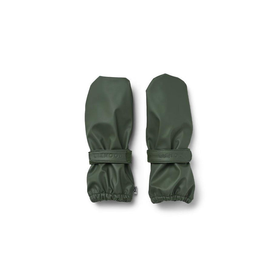 Liewood Bobbie Baby Gloves - Hunter Green-Gloves + Mittens-Hunter Green-6-9m | Natural Baby Shower