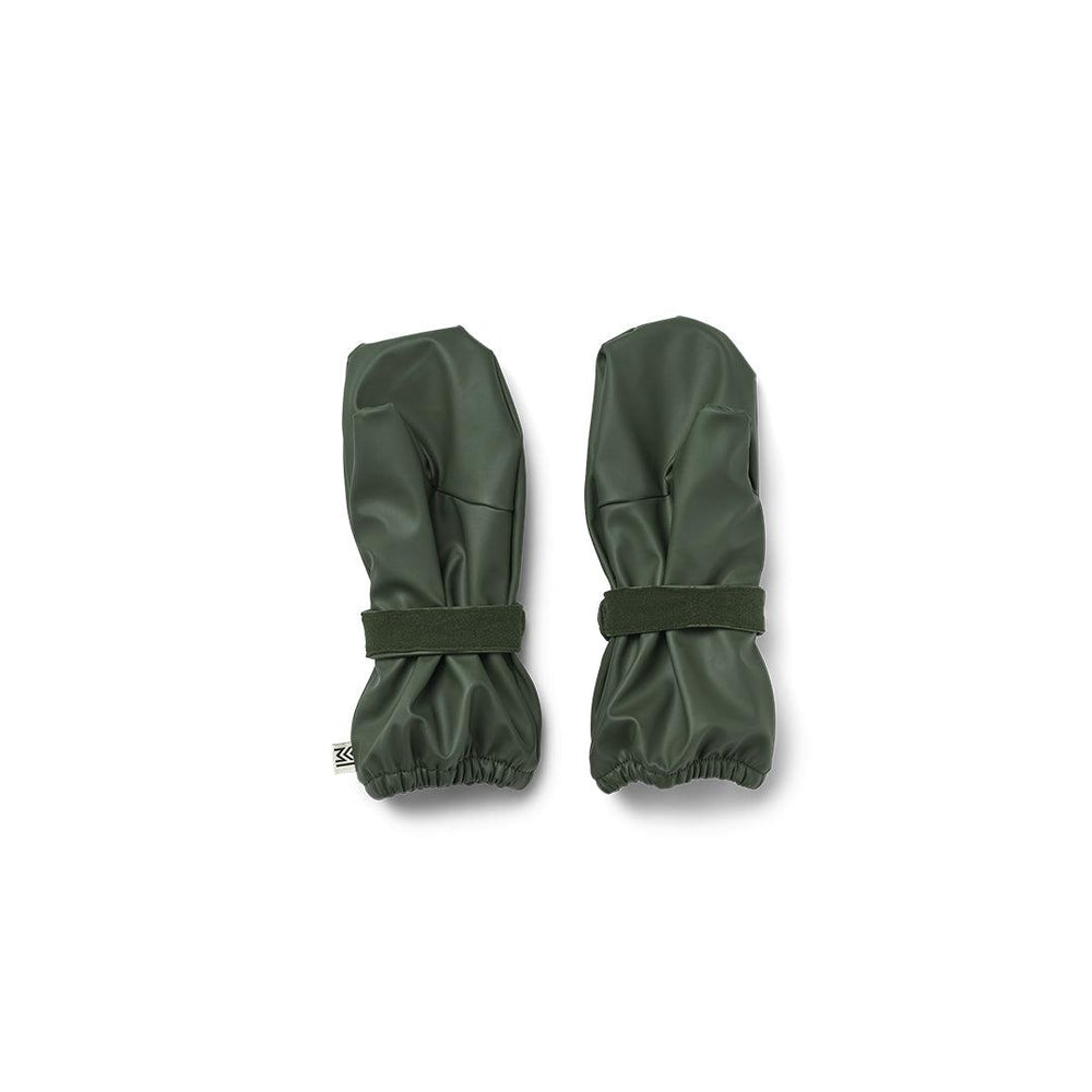 Liewood Bobbie Baby Gloves - Hunter Green-Gloves + Mittens-Hunter Green-6-9m | Natural Baby Shower