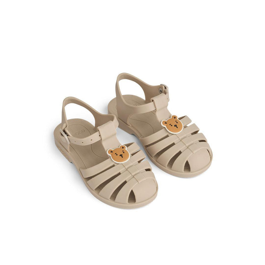Liewood Bre Jelly Shoes Sandals with Charms - Bear / Sandy-Sandals-Bear / Sandy-19 | Natural Baby Shower