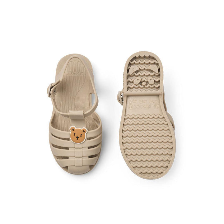 Liewood Bre Jelly Shoes Sandals with Charms - Bear / Sandy-Sandals-Bear / Sandy-19 | Natural Baby Shower