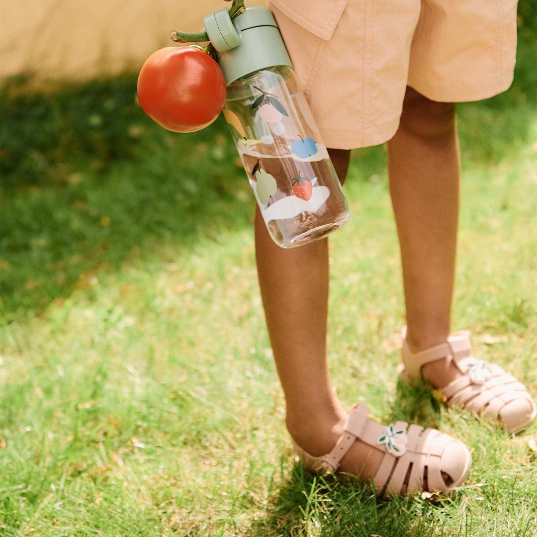 Liewood Bre Jelly Shoes Sandals with Charms - Peach / Dark Rose-Sandals-Peach / Dark Rose-19 | Natural Baby Shower