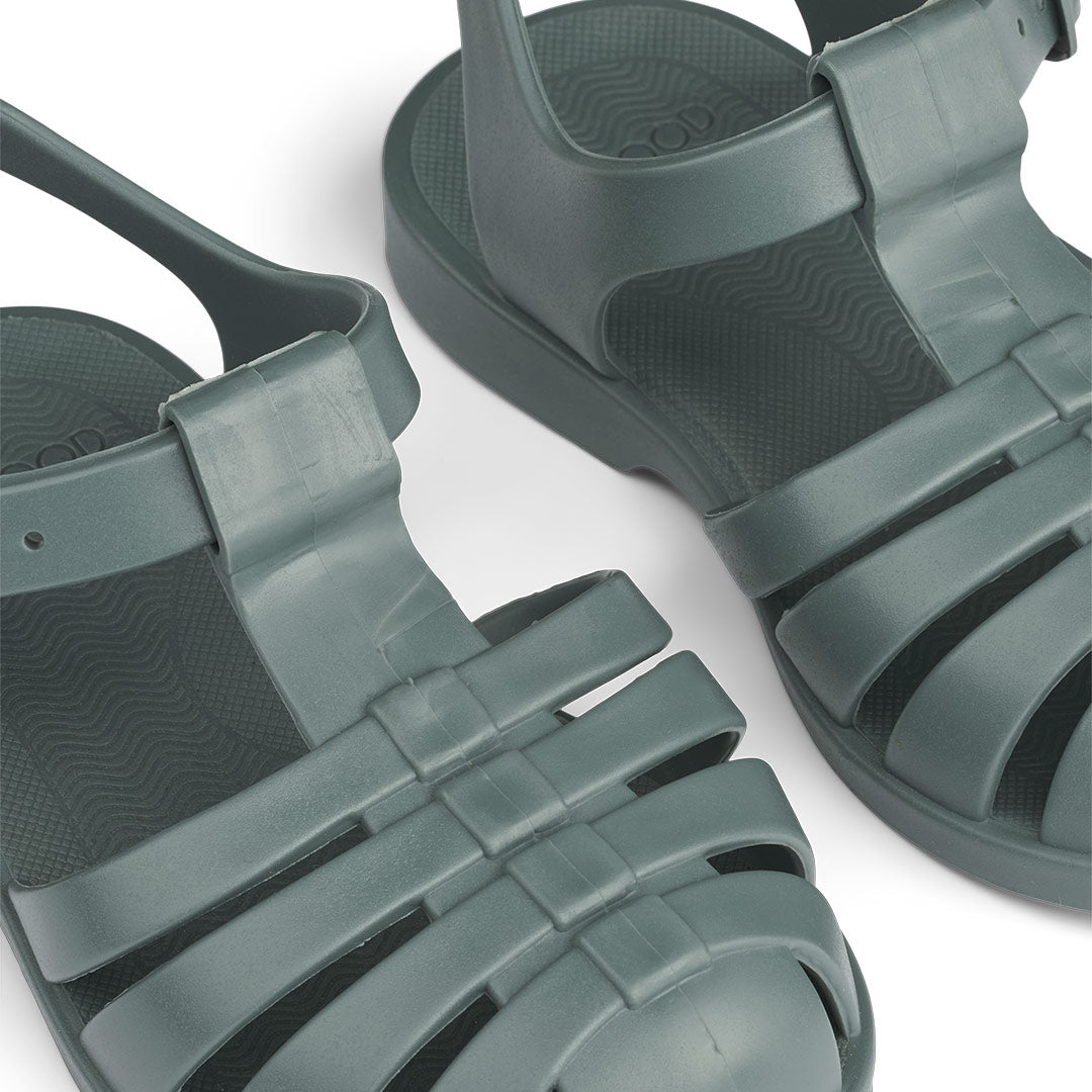 Liewood Bre Jelly Shoes Sandals - Whale Blue-Sandals-Whale Blue-19 | Natural Baby Shower