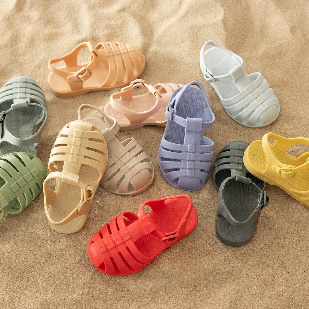 Liewood Bre Jelly Shoes Sandals - Whale Blue-Sandals-Whale Blue-19 | Natural Baby Shower