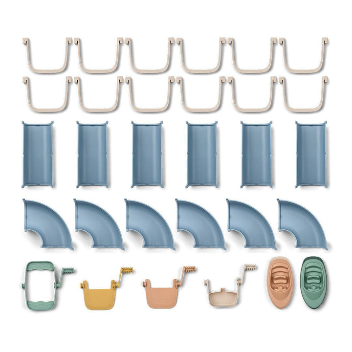 Liewood Cassian Waterway - Beach Blue / Multi Mix-Outdoor Play-Beach Blue / Multi Mix- | Natural Baby Shower