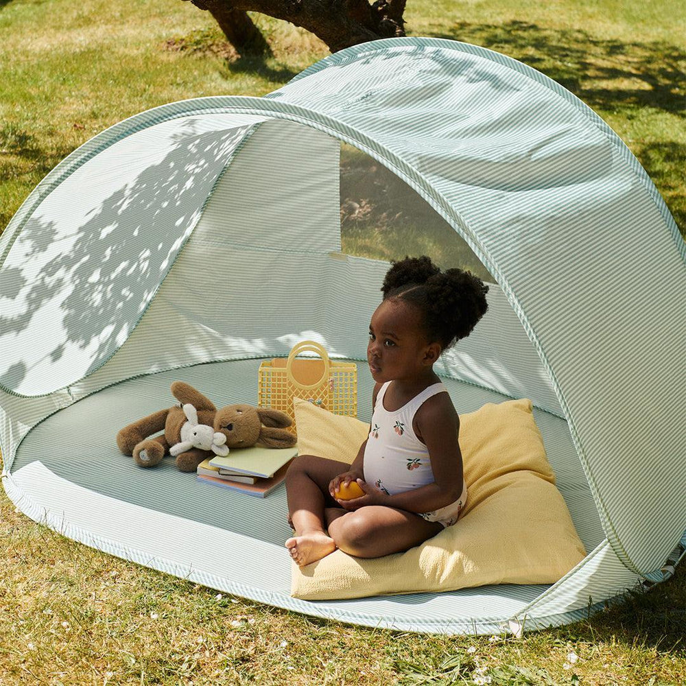 Liewood Cassie Pop Up Tent - Peppermint / Creme De La Creme-UV Sun Tents-Peppermint / Creme De La Creme- | Natural Baby Shower