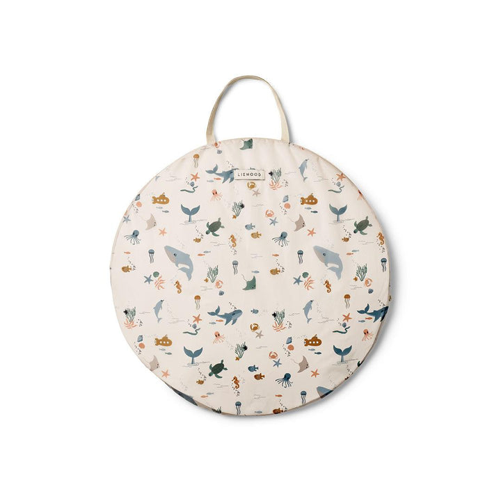 Liewood Cassie Pop Up Tent - Sea Creature - Sandy-UV Sun Tents-Sea Creature/Sandy- | Natural Baby Shower