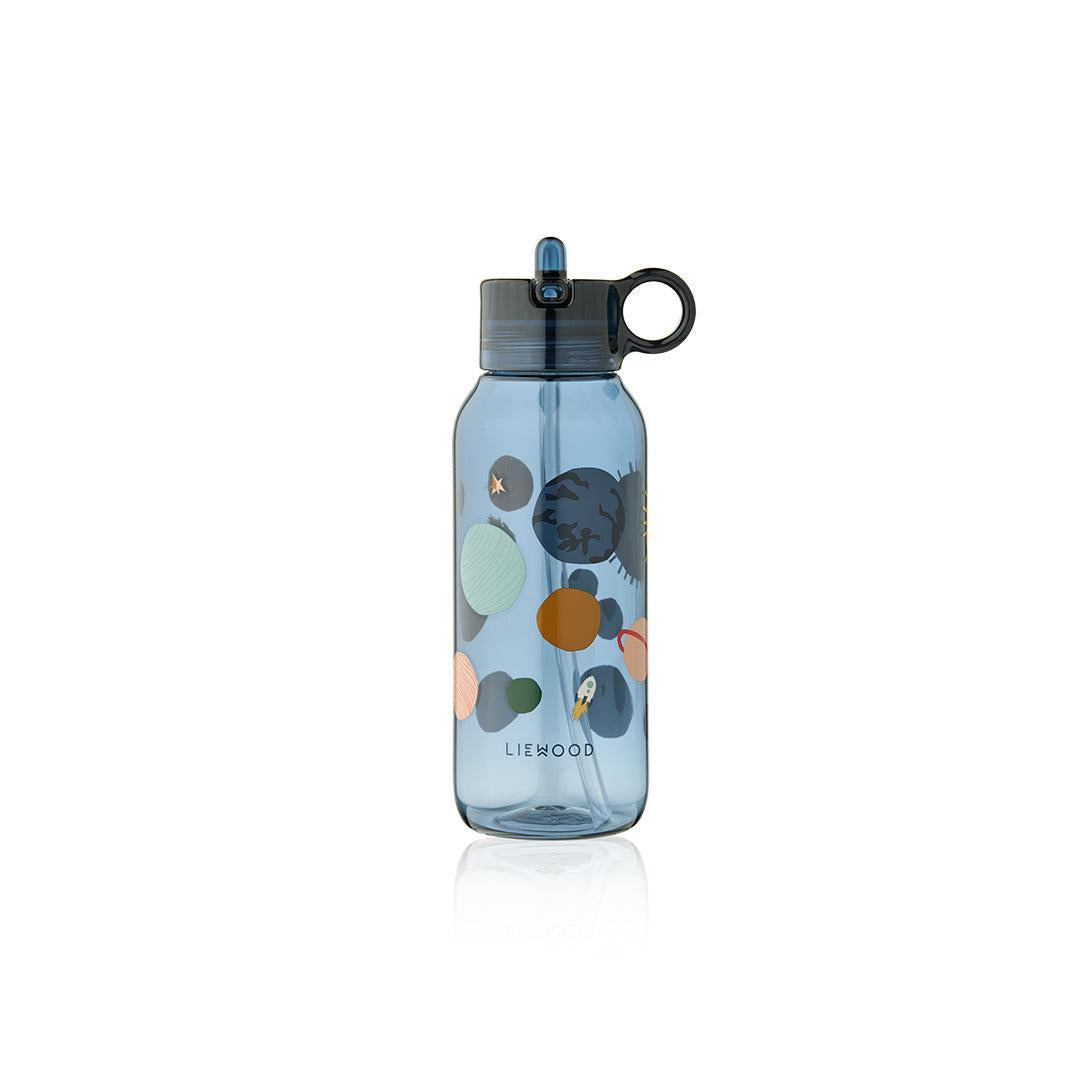 Liewood Chelsey Printed Lunchbox & Bottle Set - Universe Classic Navy-Food Storage-Universe Classic Navy-One Size | Natural Baby Shower