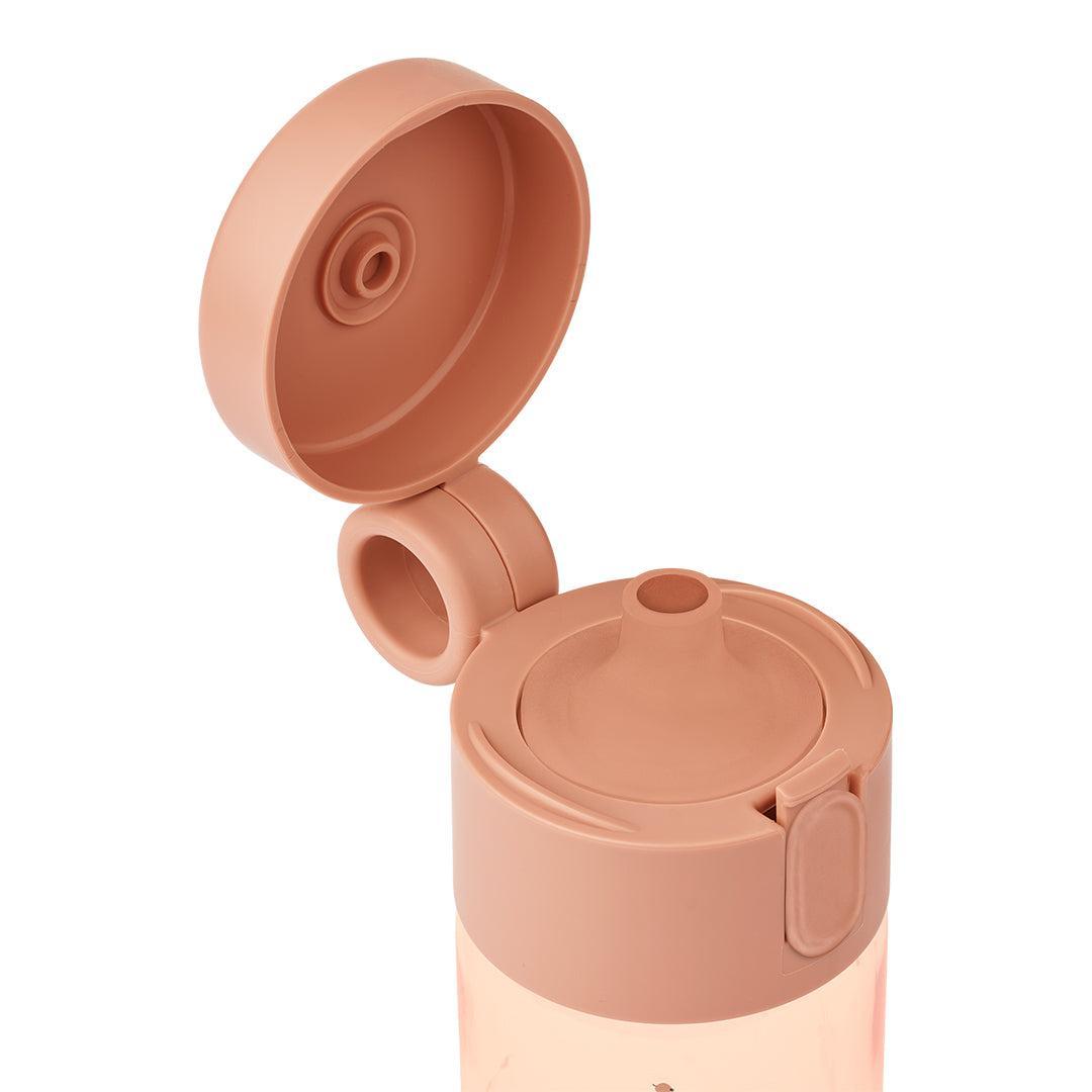 Liewood Clemence Tritan Bottle 350 ml - Peach / Sea Shell-Drinking Bottles-Peach / Sea Shell-350ml | Natural Baby Shower