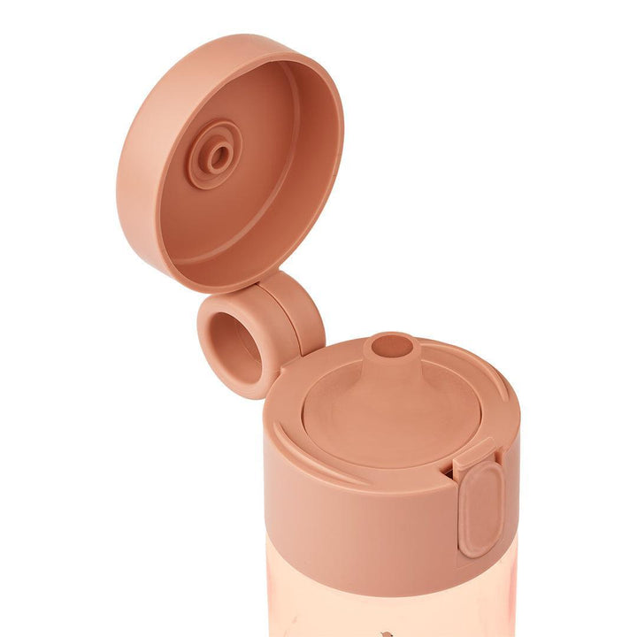 Liewood Clemence Tritan Bottle 350 ml - Peach / Sea Shell-Drinking Bottles-Peach / Sea Shell-350ml | Natural Baby Shower