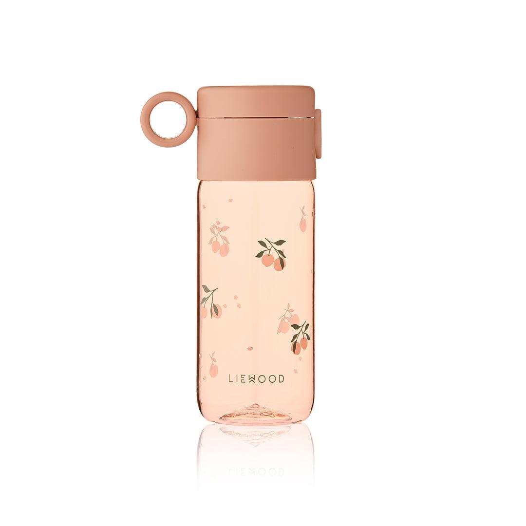 Liewood Clemence Tritan Bottle 350 ml - Peach / Sea Shell-Drinking Bottles-Peach / Sea Shell-350ml | Natural Baby Shower