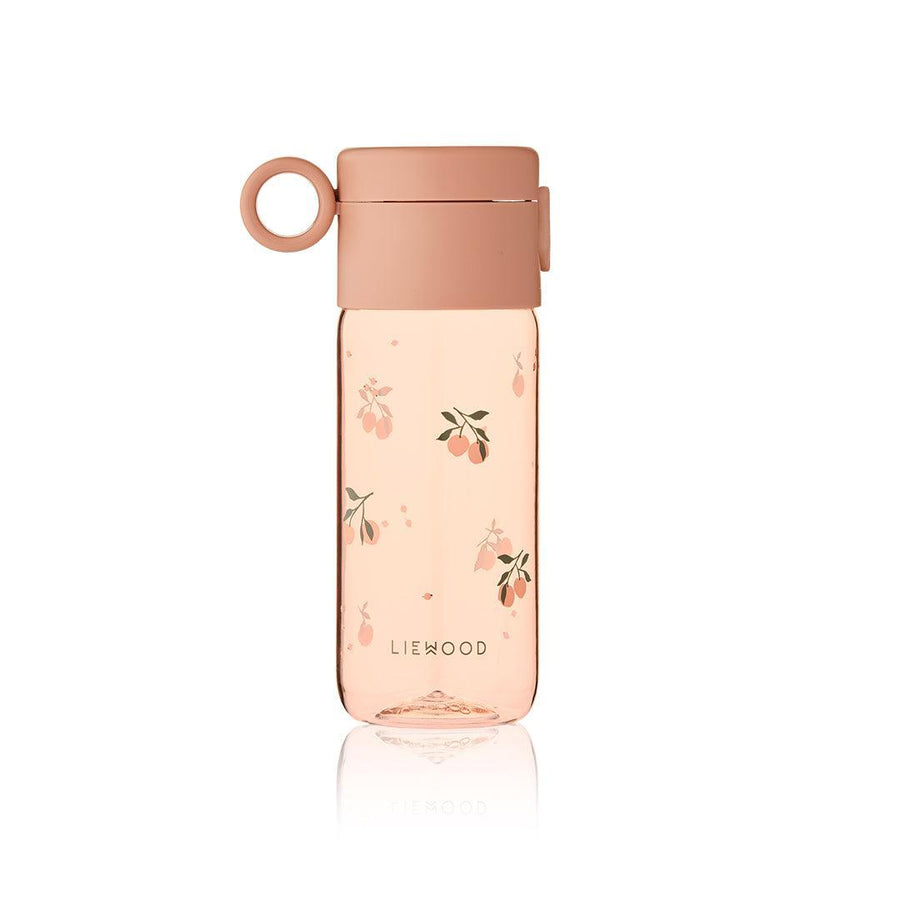 Liewood Clemence Tritan Bottle 350 ml - Peach / Sea Shell-Drinking Bottles-Peach / Sea Shell-350ml | Natural Baby Shower