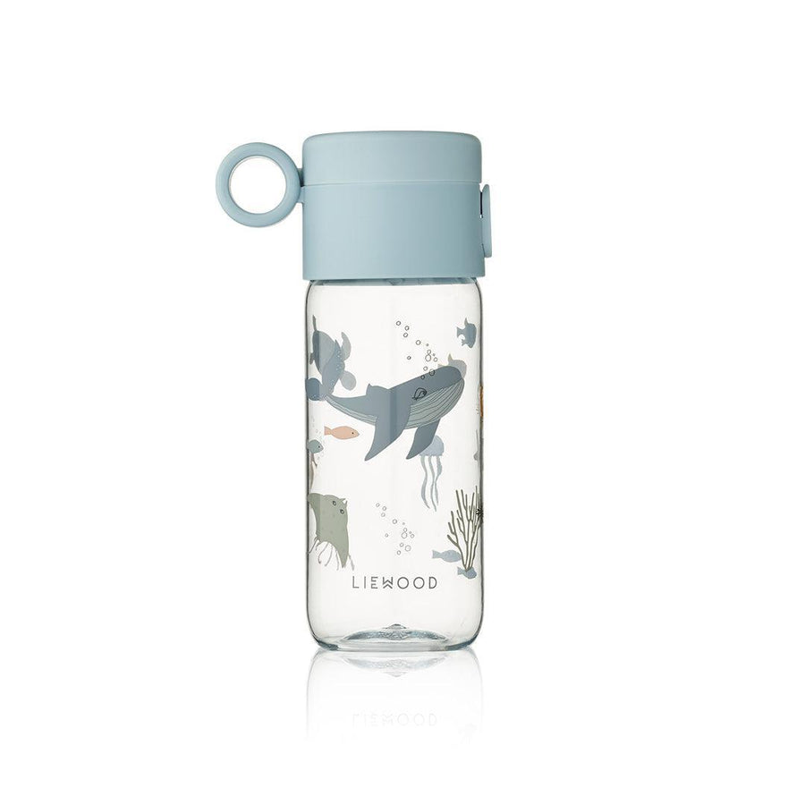Liewood Clemence Tritan Bottle 350 ml - Sea Creature / Sandy-Drinking Bottles-Sea Creature / Sandy-350ml | Natural Baby Shower