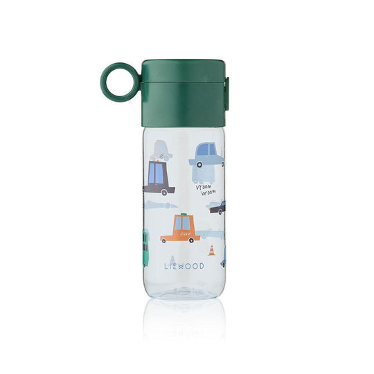 Liewood Clemence Tritan Bottle 350ml - Cars / Sandy-Drinking Bottles-Cars / Sandy- | Natural Baby Shower