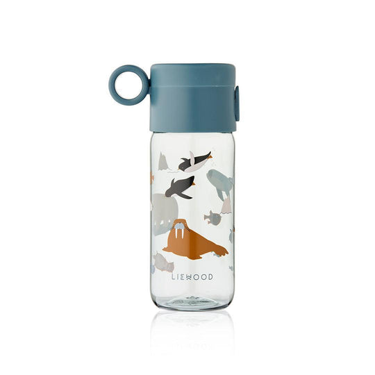 Liewood Clemence Tritan Bottle 350 ml - Arctic Sea / Ocean View-Drinking Bottles-Arctic Sea / Ocean View-One size | Natural Baby Shower