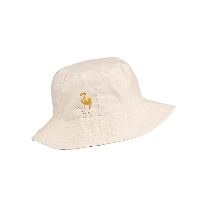 Liewood Damon Reversible Bucket Hat - Around The World / Sandy-Hats-Around The World / Sandy-0-3m | Natural Baby Shower