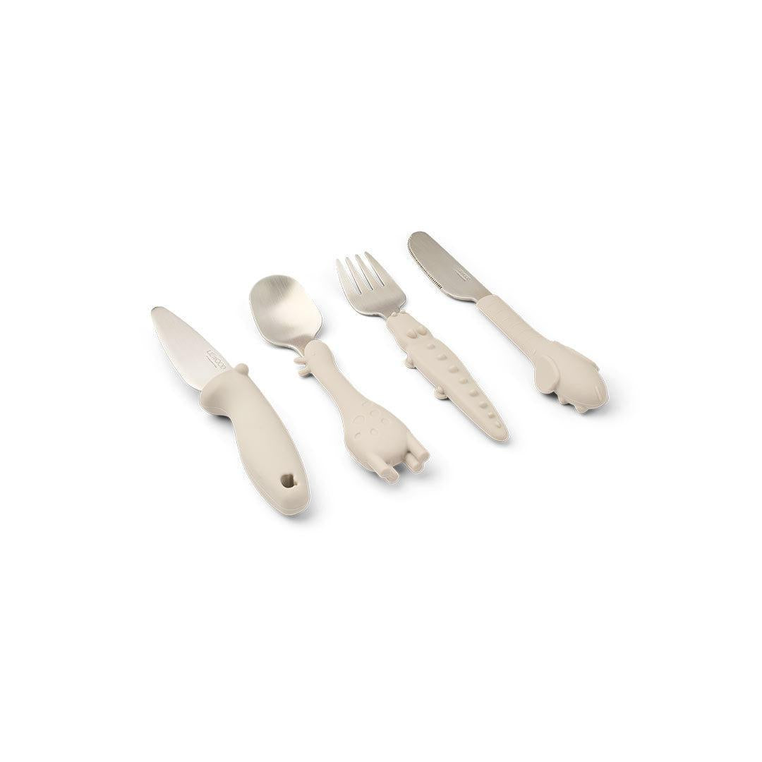 Liewood Diella Cutlery Set - Sandy-Cutlery- | Natural Baby Shower