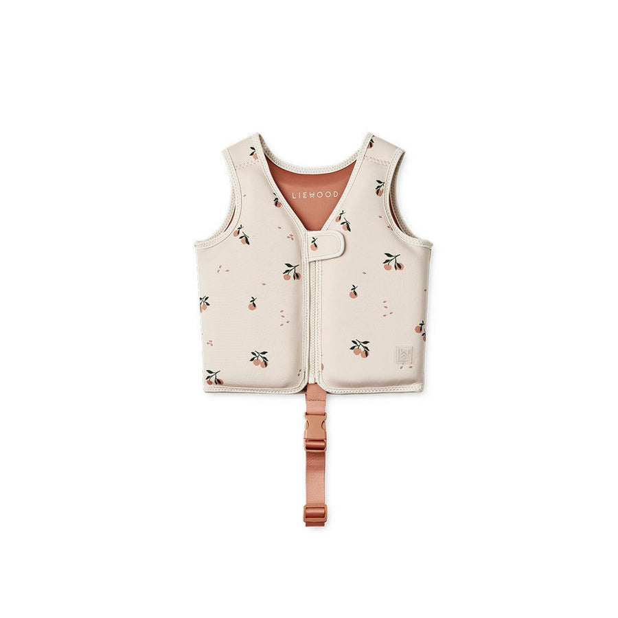 Liewood Dove Swim Vest - Peach - Sea Shell-Swim Vests-Peach/Sea Shell-11-15kg | Natural Baby Shower