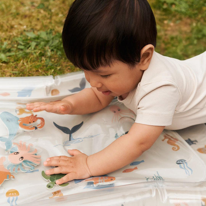 Liewood Elin Inflatable Activity Mat - Sea Creature / Sandy-Play Mats-Sea Creature / Sandy- | Natural Baby Shower