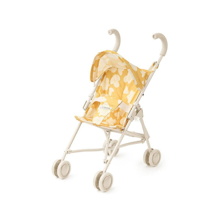 Liewood Elsie Doll Stroller - Flower / Lemon Yellow-Role Play-Flower / Lemon Yellow- | Natural Baby Shower