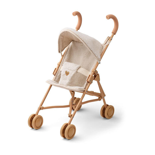 Liewood Elsie Pile Doll Stroller - Mini Me Sandy-Dolls Prams- | Natural Baby Shower