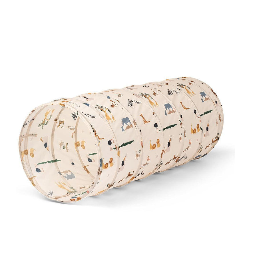 Liewood Emmanuel Pop Up Tunnel - All Together / Sandy-Outdoor Play-All Together / Sandy-One size | Natural Baby Shower