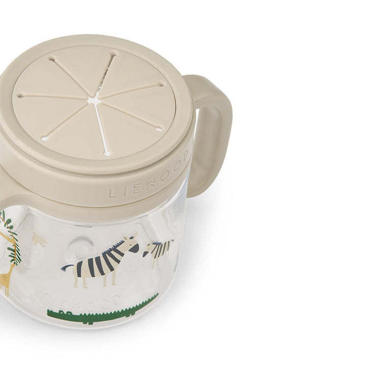 Liewood Enyo Snack Cup - All Together / Sandy-Cups-All Together / Sandy-One size | Natural Baby Shower
