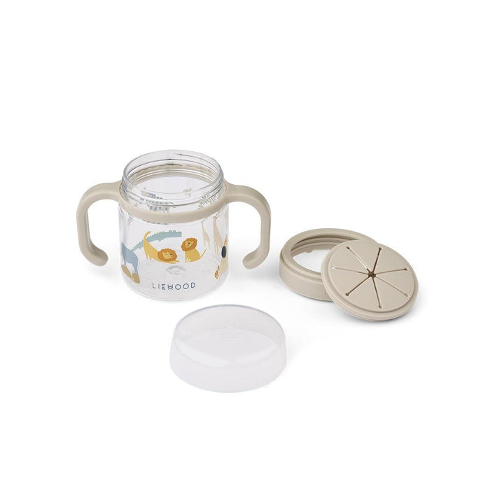 Liewood Enyo Snack Cup - All Together / Sandy-Cups-All Together / Sandy-One size | Natural Baby Shower