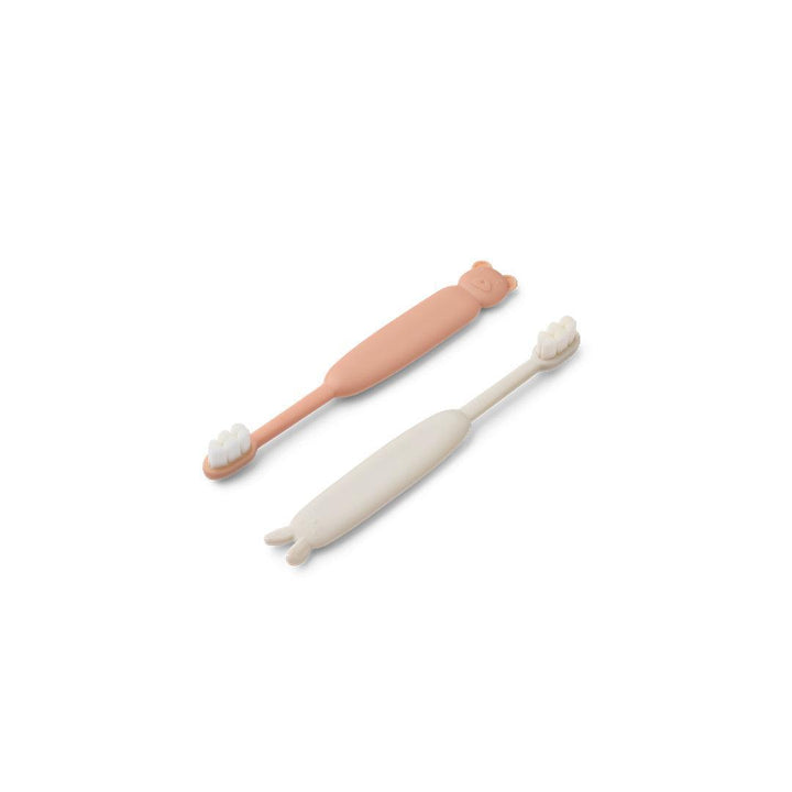 Liewood Fabio Classic Toddler toothbrush - Pale Tuscany / Sandy-Toothcare-Pale Tuscany / Sandy-One size | Natural Baby Shower