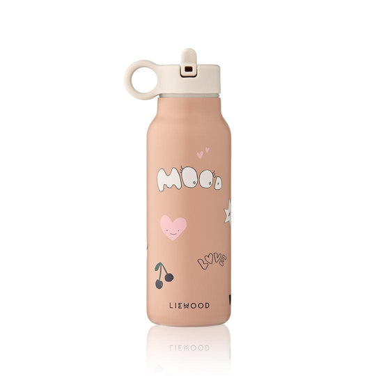 Liewood Falk Water Bottle 350ml - Mood / Pale Tuscany-Drinking Bottles-Mood / Pale Tuscany- | Natural Baby Shower