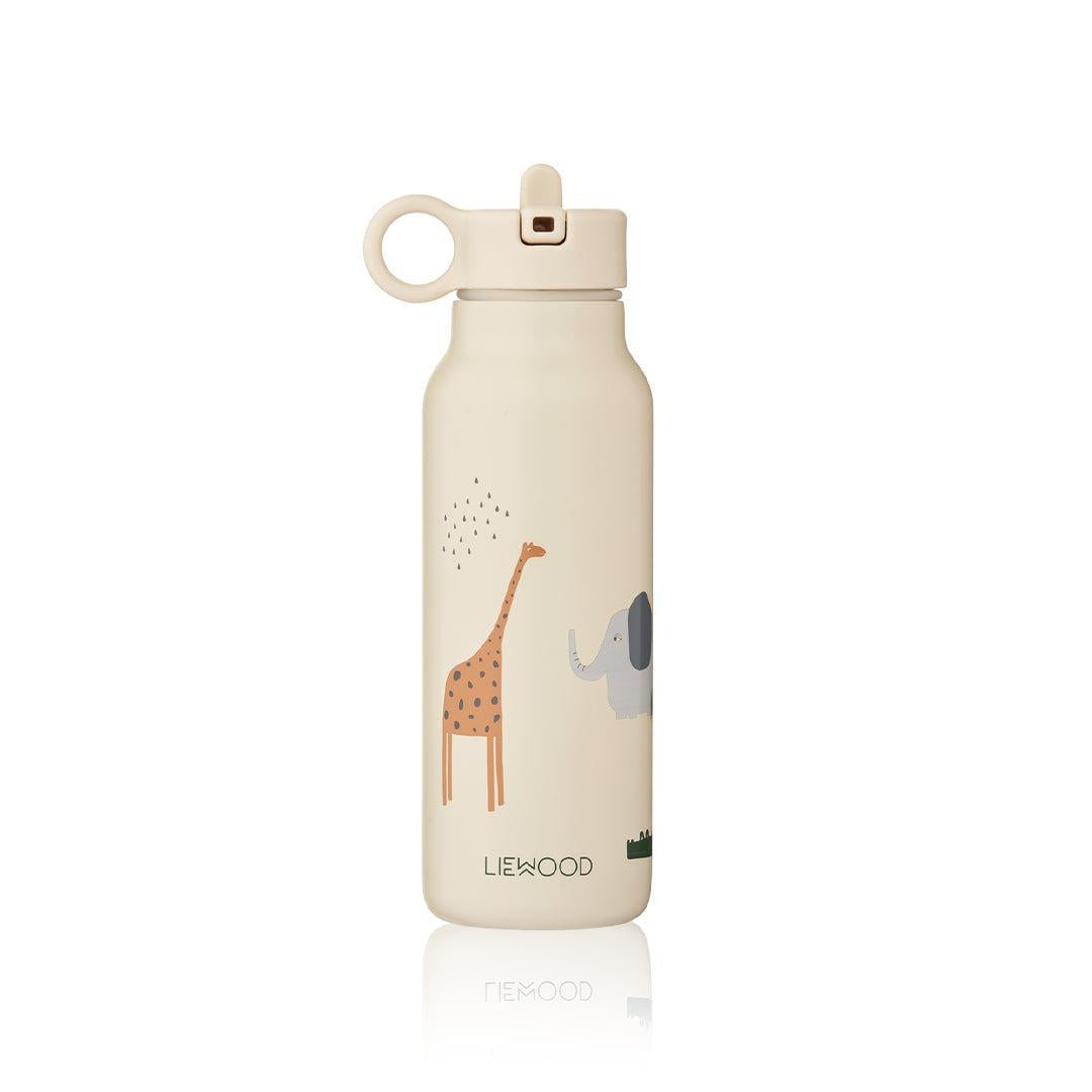 Liewood Falk Water Bottle 350ml - Safari Sandy Mix-Drinking Bottles-Safari Sandy Mix-One Size | Natural Baby Shower