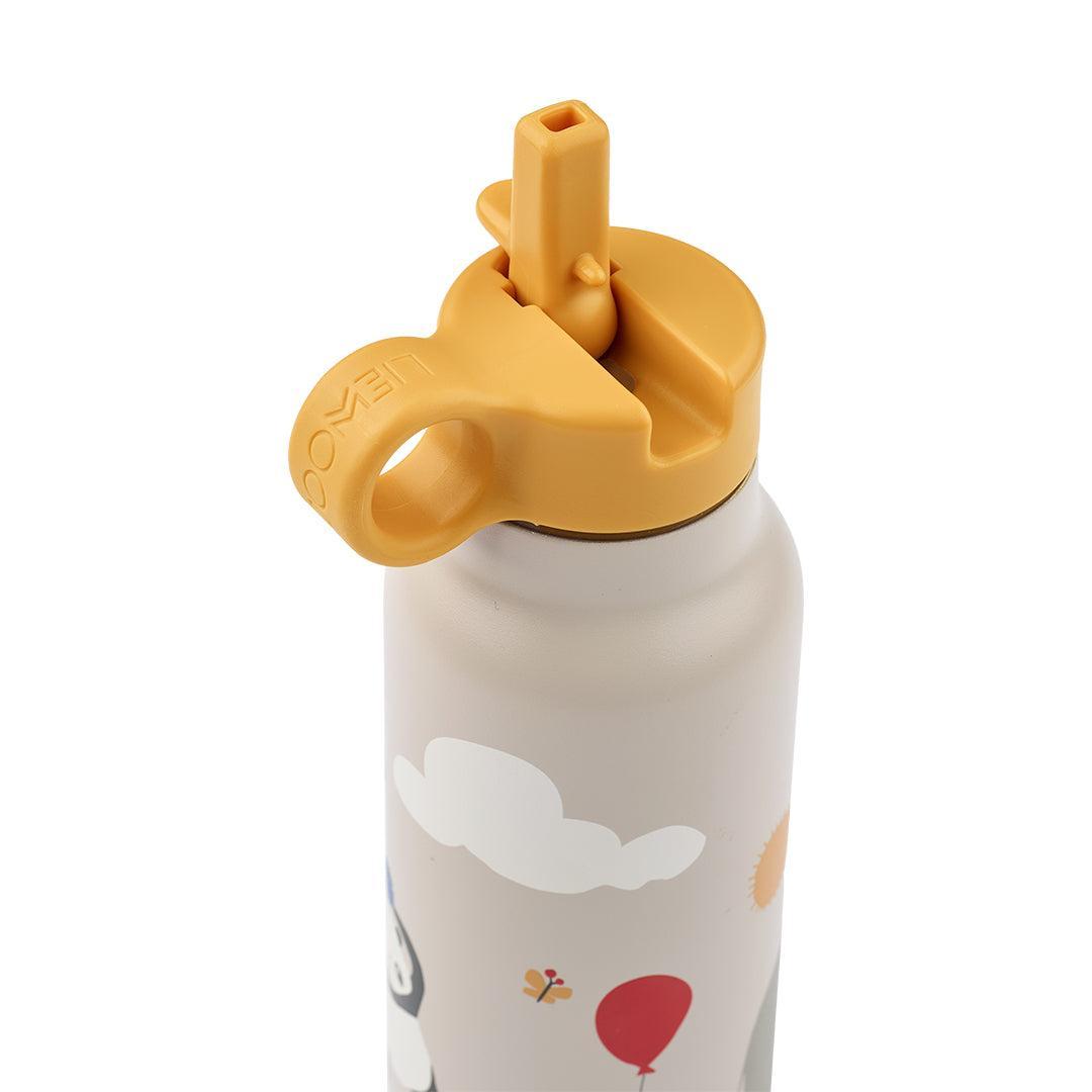 Liewood Falk Water Bottle 350ml - Around The World / Sandy-Drinking Bottles-Around The World / Sandy-350ml | Natural Baby Shower