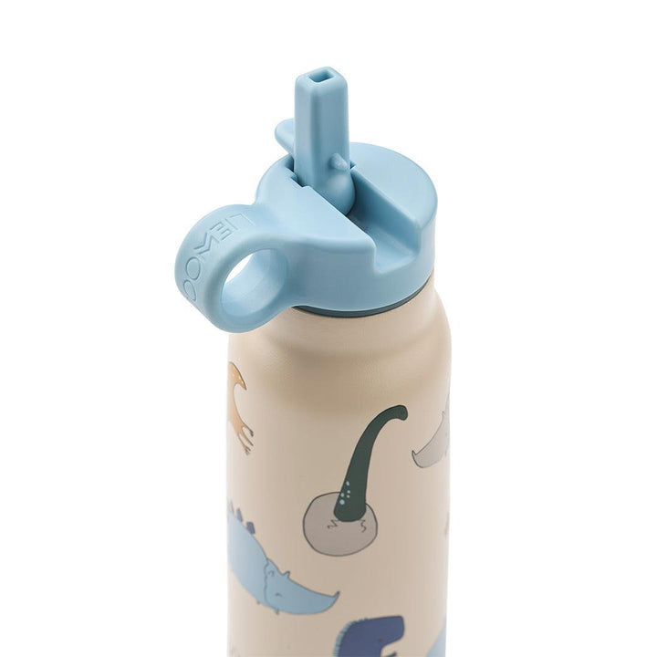 Liewood Falk Water Bottle 350ml - Dino Roar / Sandy-Drinking Bottles- | Natural Baby Shower