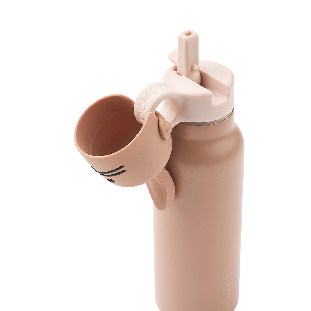 Liewood Falk Water Bottle With Rabbit Lid 350ml - Pale Tuscany-Drinking Bottles-Pale Tuscany-350ml | Natural Baby Shower
