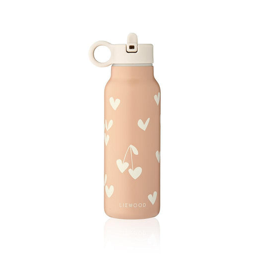 Liewood Falk Water Bottle 350ml - Sweethearts / Pale Tuscany-Drinking Bottles-Sweethearts / Pale Tuscany-350ml | Natural Baby Shower