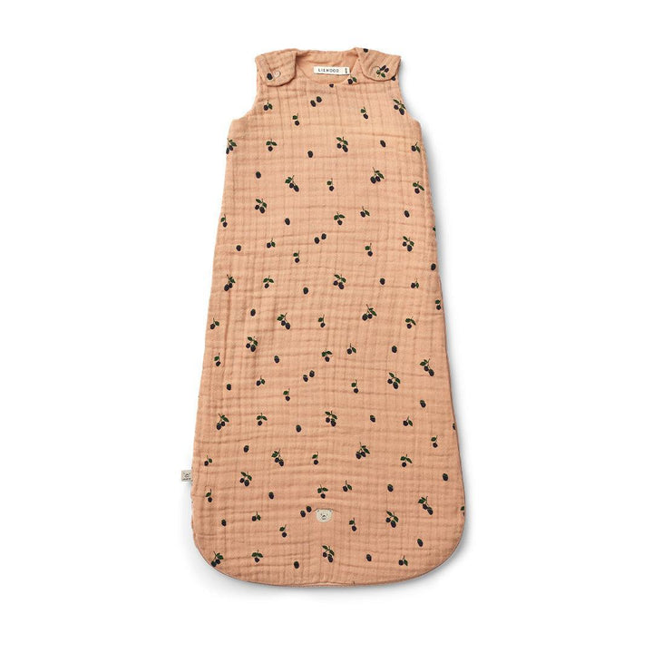 Liewood Flora Printed Sleeping Bag - Mini Berry / Pale Tuscany-Sleeping Bags-Mini Berry / Pale Tuscany-56/68 | Natural Baby Shower