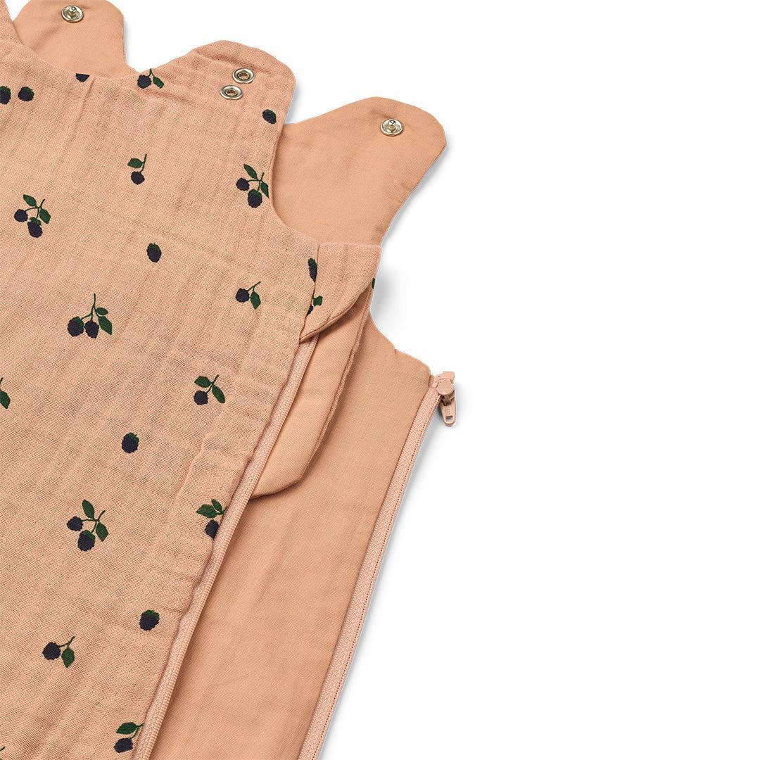 Liewood Flora Printed Sleeping Bag - Mini Berry / Pale Tuscany-Sleeping Bags-Mini Berry / Pale Tuscany-56/68 | Natural Baby Shower