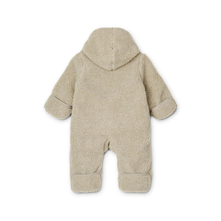 Liewood Fraser Baby Pile Jumpsuit - Mist-Snugglesuits-Mist-68 | Natural Baby Shower