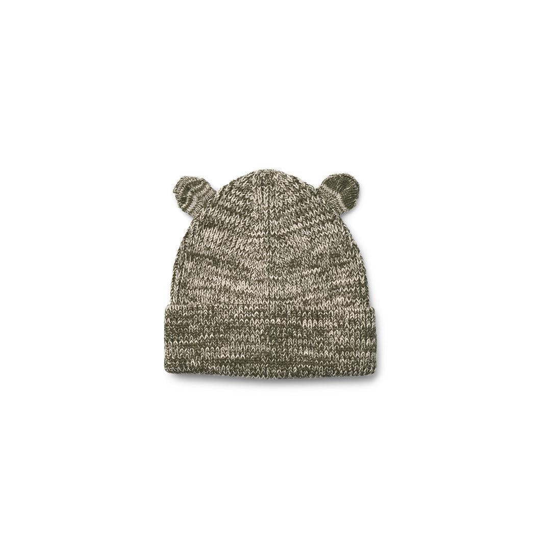 Liewood Gina Beanie Hat - Army Brown/Sandy-Hats-Army Brown/Sandy-6-9m | Natural Baby Shower
