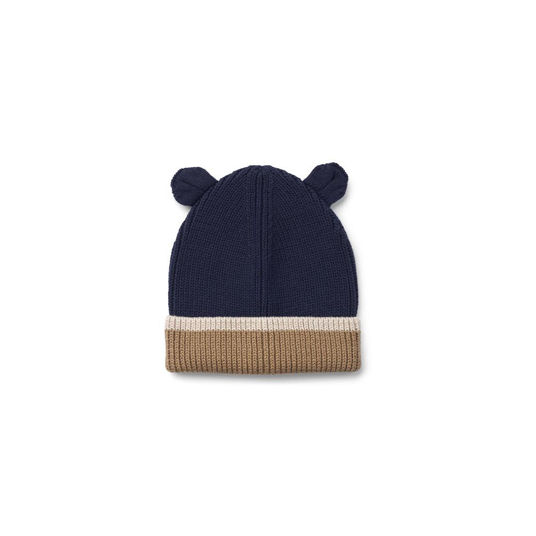 Liewood Gina Beanie Hat - Classic Navy Mix-Hats-Classic Navy Mix-6-9m | Natural Baby Shower