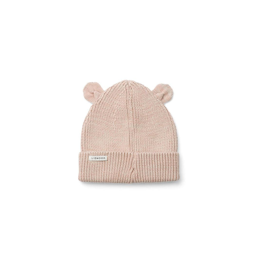 Liewood Gina Beanie Hat - Rose/Sandy-Hats-Rose/Sandy-6-9m | Natural Baby Shower