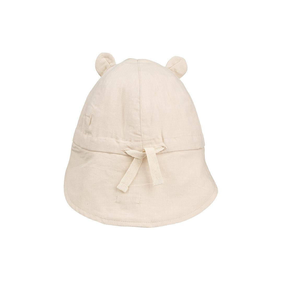 Liewood Gorm Linen Sun Hat With Ears - Panda / Sandy-Hats-Panda / Sandy-0-3m | Natural Baby Shower
