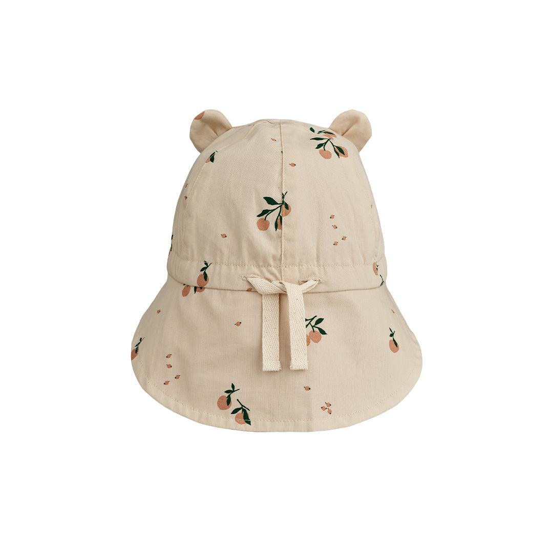 Liewood Gorm Reversible Sun Hat With Ears - Peach Seashell - Pale Tuscany-Hats-Peach Seashell/Pale Tuscany-0-3m | Natural Baby Shower