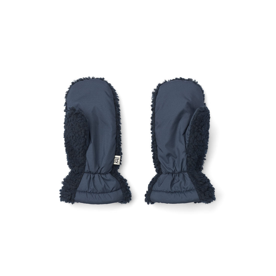 Liewood Grethe Fleece Gloves - Classic Navy Multi Mix-Gloves + Mittens-Classic Navy Multi Mix-1-2y | Natural Baby Shower